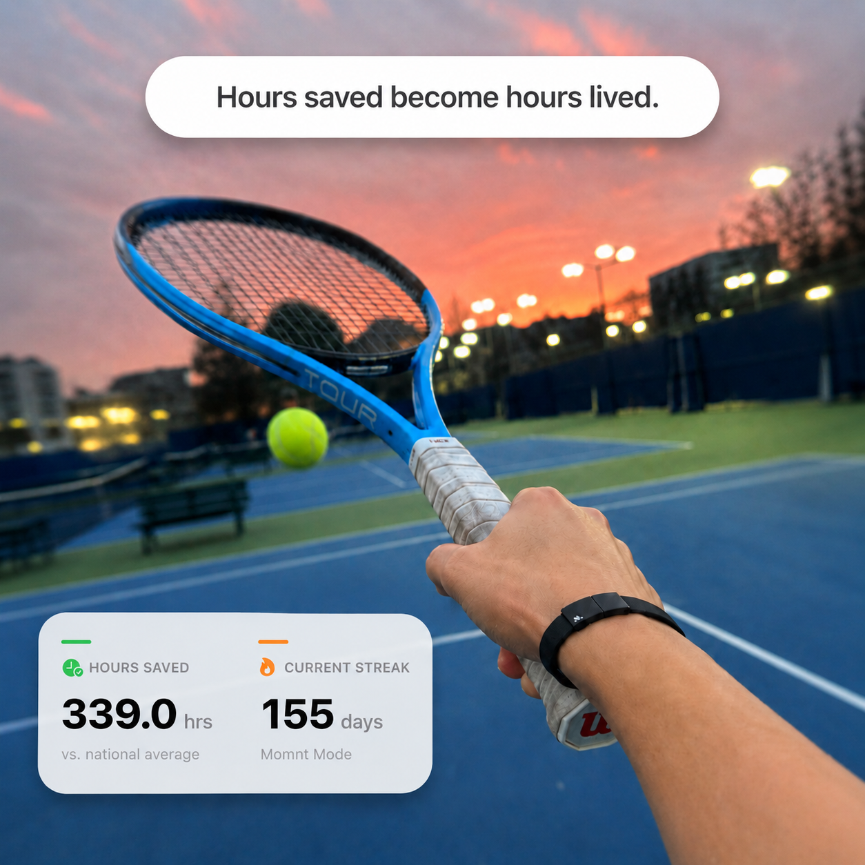 momnt Band | Screen Time Reduction Wristband