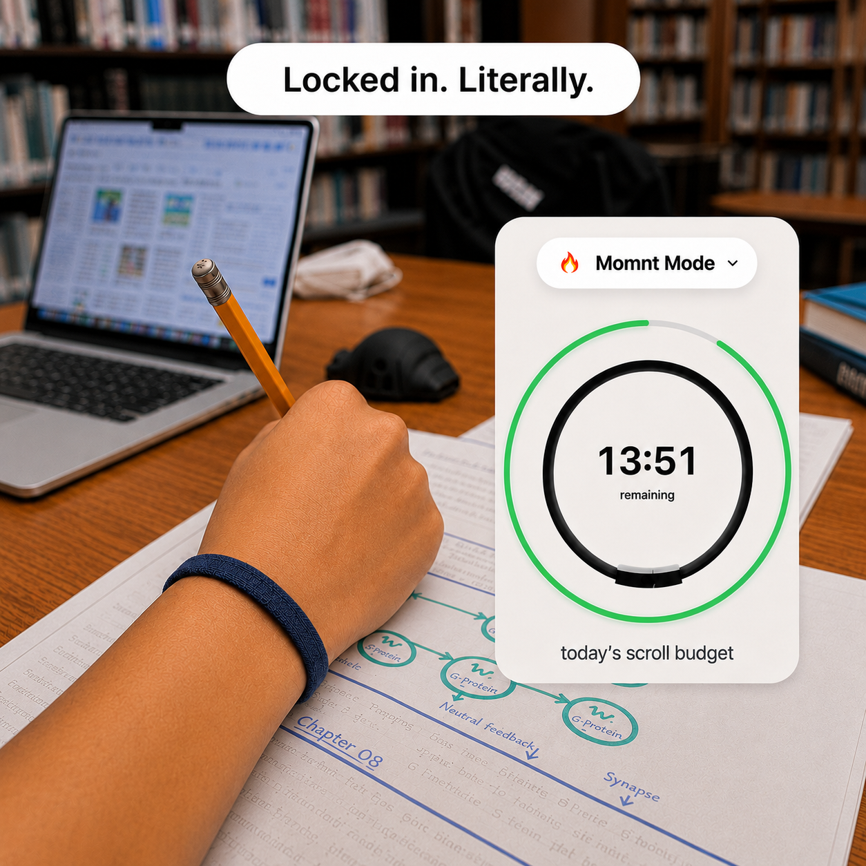 momnt Band | Screen Time Reduction Wristband