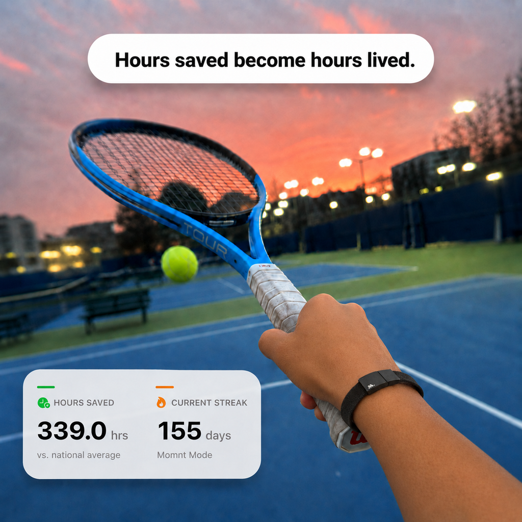 momnt Band | Screen Time Reduction Wristband